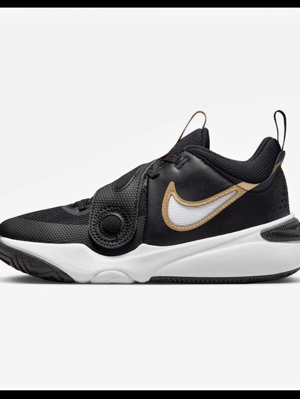 Nike LeBron Witness 7 Little Kids' Shoes Black & White